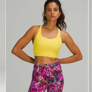 Lululemon energy bra long line ribbed